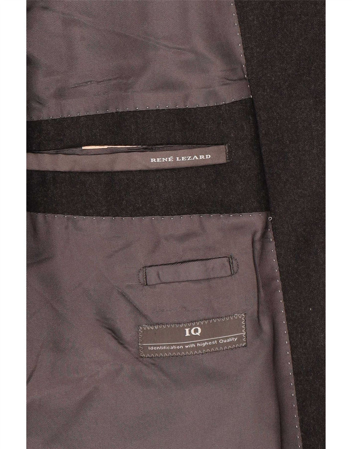 Rene Lezard Veste blazer à 3 boutons pour homme UK 38 Gris moyen