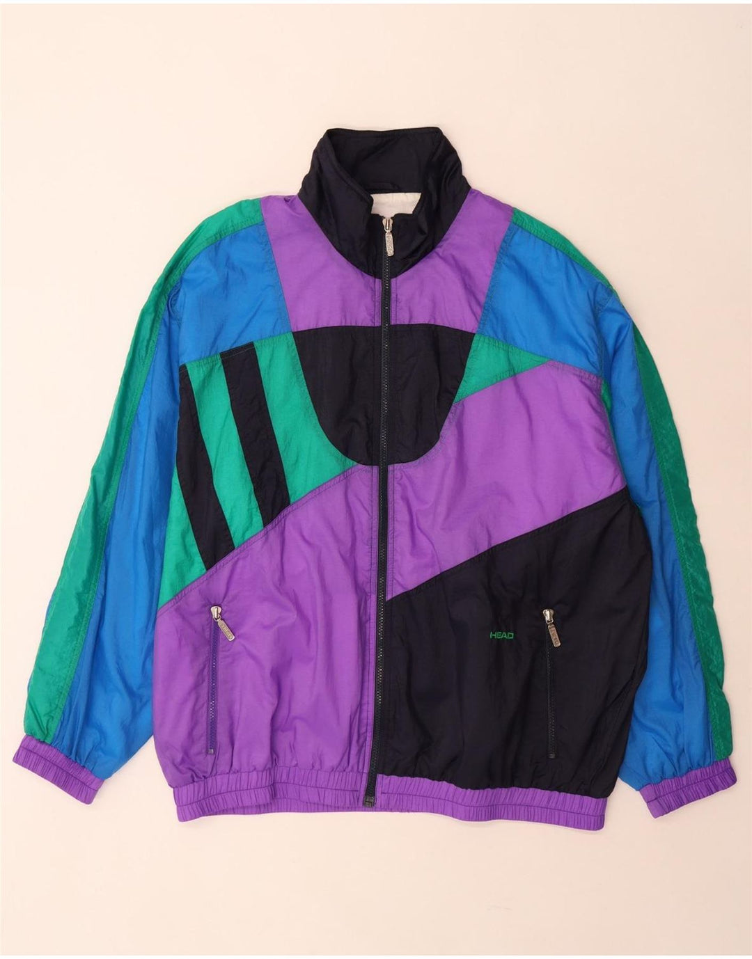 HEAD Veste de Survêtement Homme IT 56 2XL Multicolore Colourblock