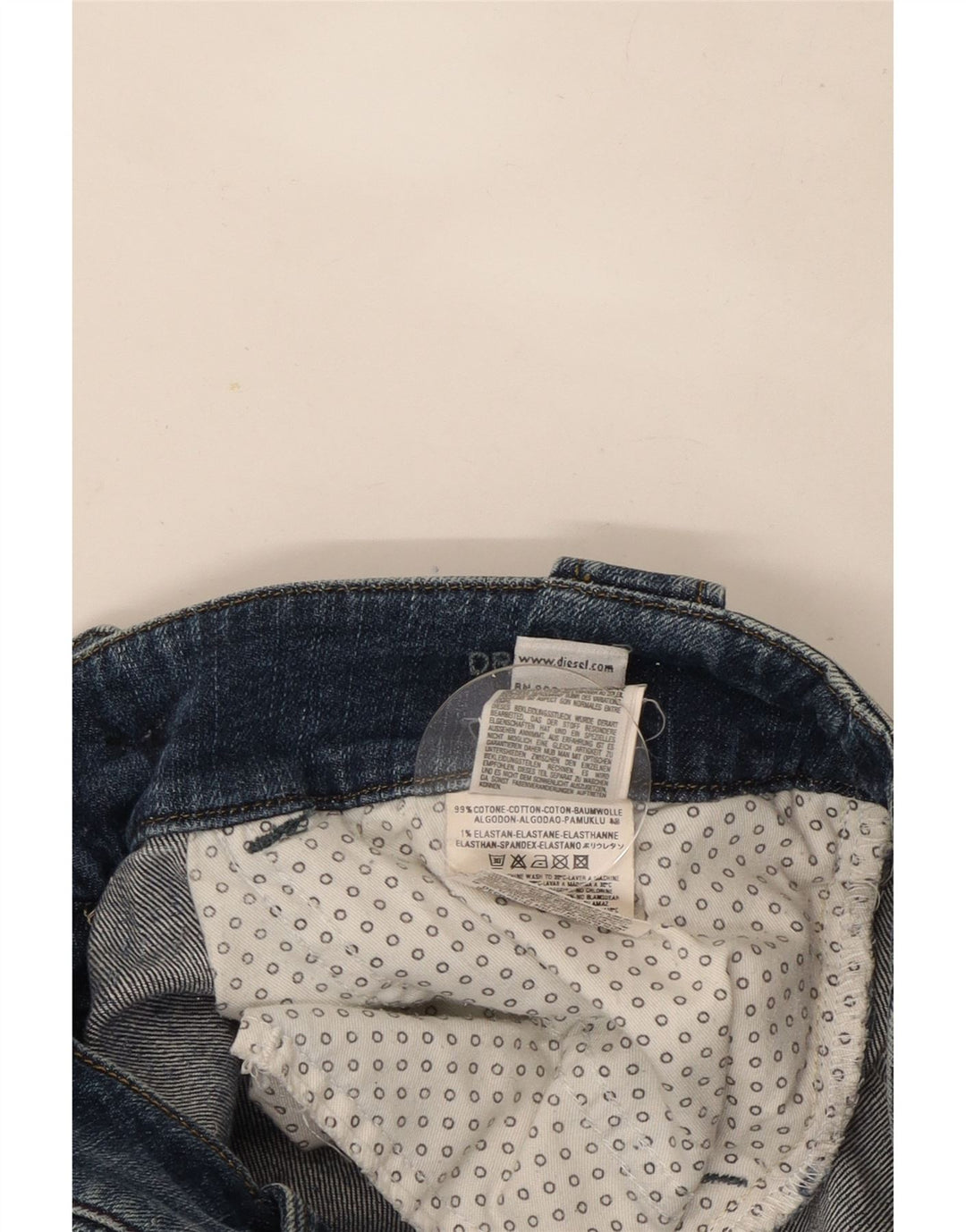 Jean Slim Femme Diesel W29 L34 Bleu Coton