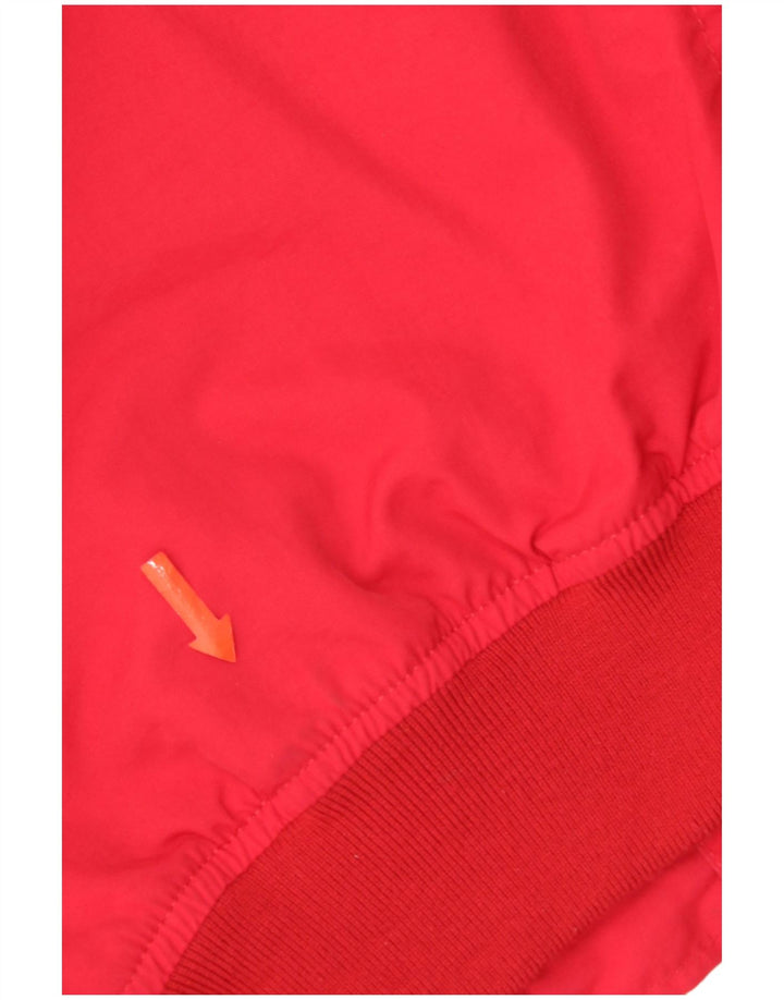 Tommy Hilfiger Veste Bomber Homme UK 36 Petit Nylon Rouge