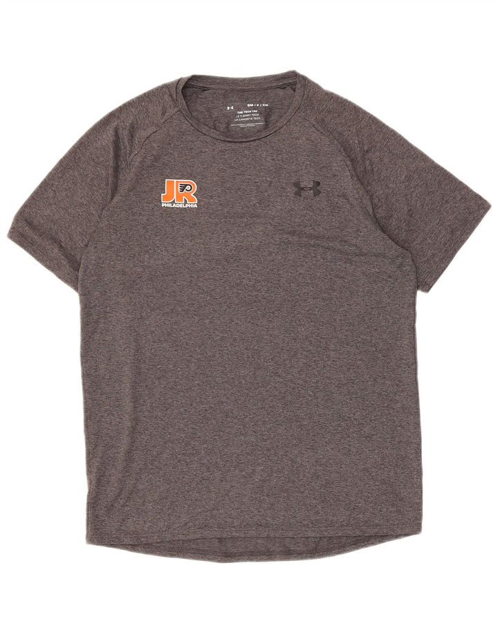 UNDER ARMOUR Tee-Shirt Philadelphia Homme Petit Gris Chiné