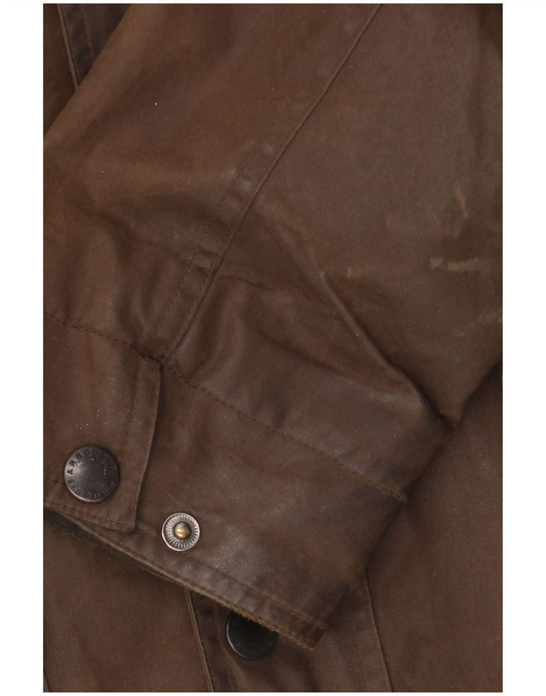 BARBOUR Veste ample en coton ciré pour homme UK 42 XL Marron Polyuréthane