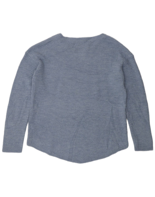 Fat Face Pull col bateau pour femme UK 12 Bleu moyen Acrylique