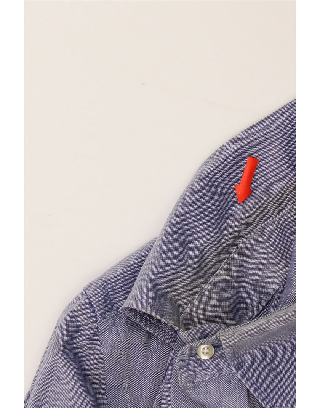 Lacoste Chemise Homme Taille 40 Coton Bleu Moyen