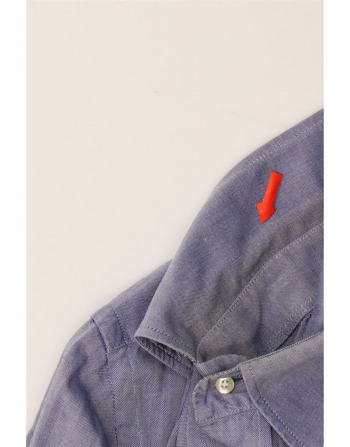 Lacoste Chemise Homme Taille 40 Coton Bleu Moyen