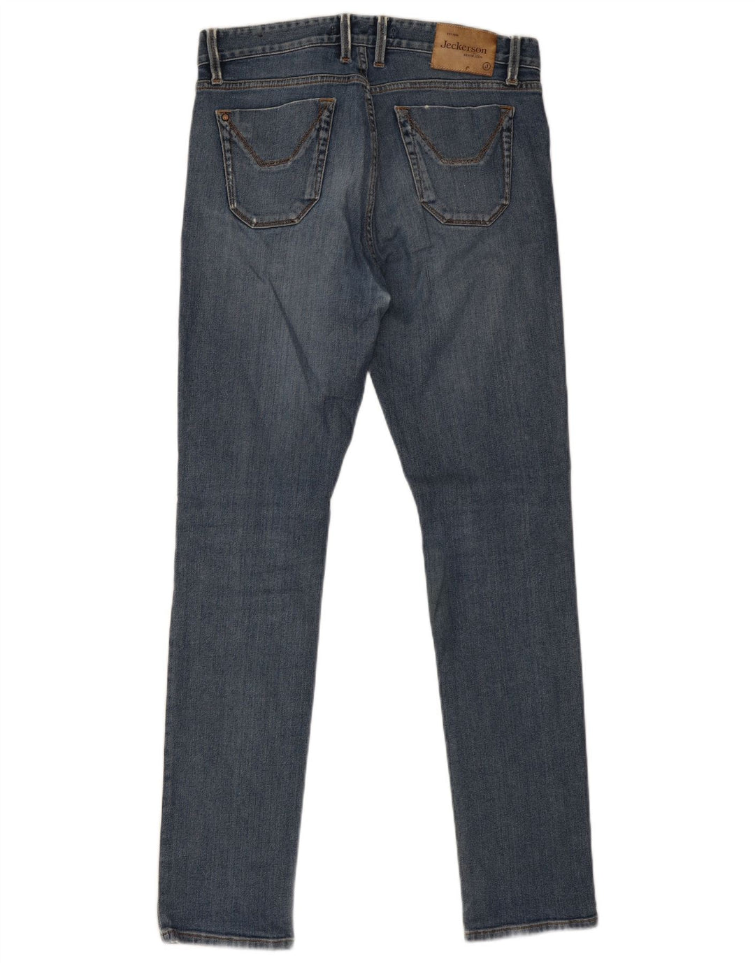 Jeckerson Jean Slim Homme W31 L31 Bleu Coton