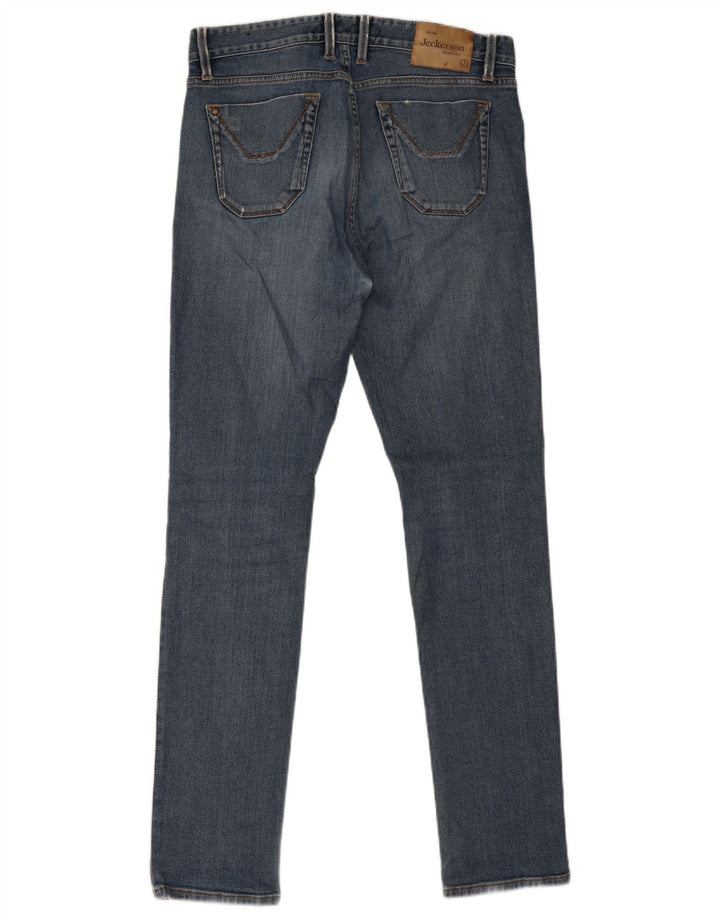 Jeckerson Jean Slim Homme W31 L31 Bleu Coton