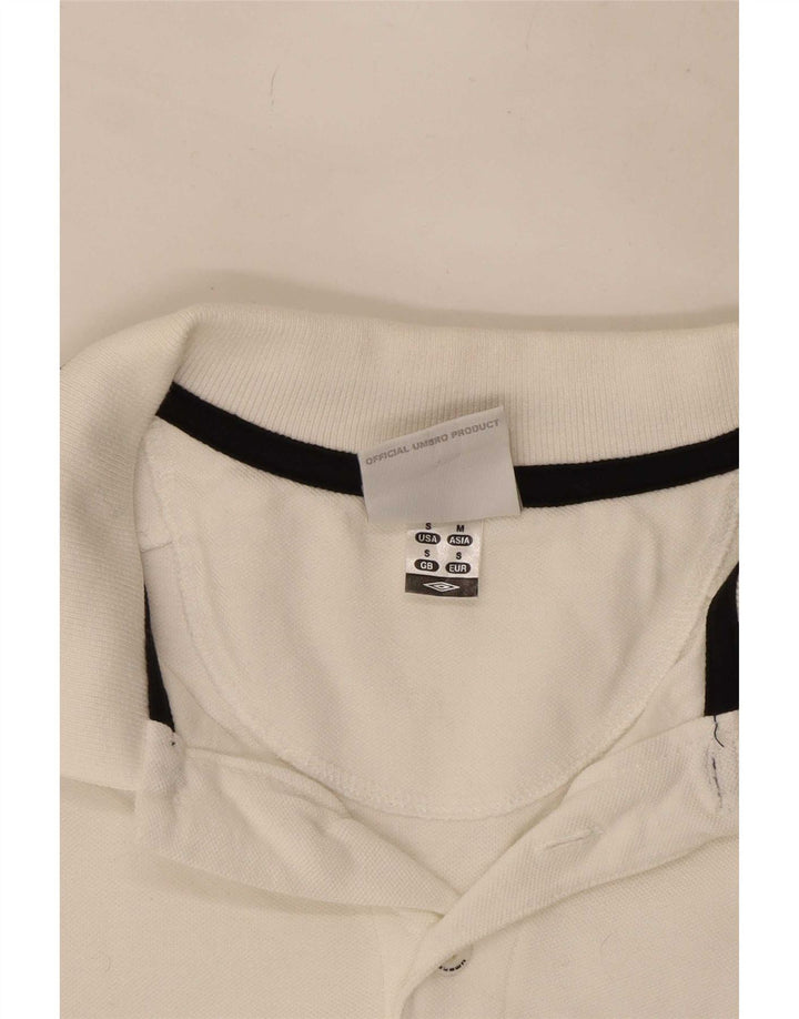 Umbro Polo Graphique Homme Petit Blanc