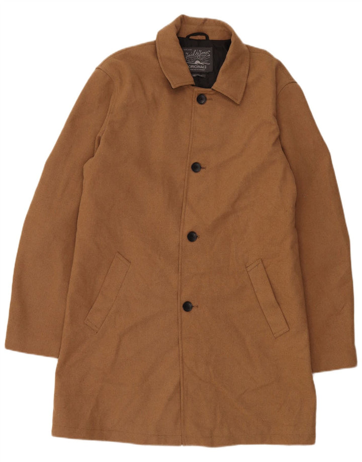 Jack & Jones Manteau Homme UK 42 XL Laine Marron