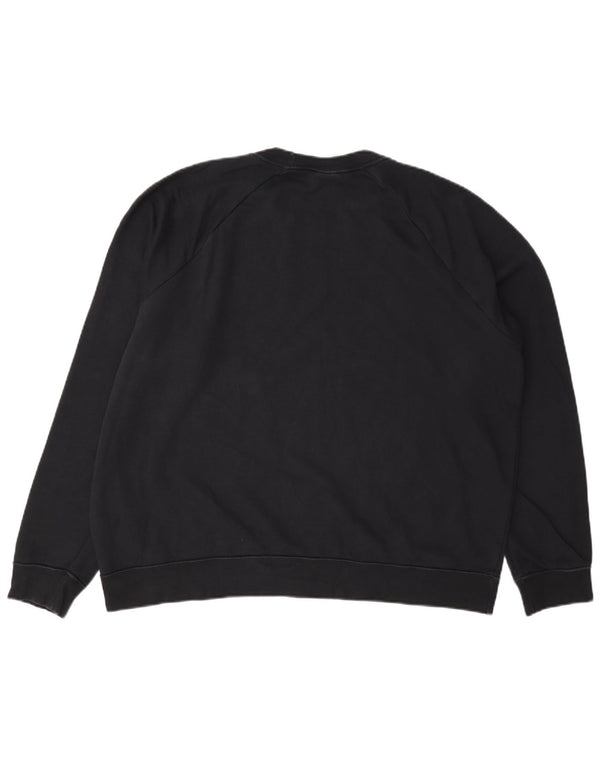Nike Sweat-shirt coupe ample pour femme UK 18 XL Noir Coton