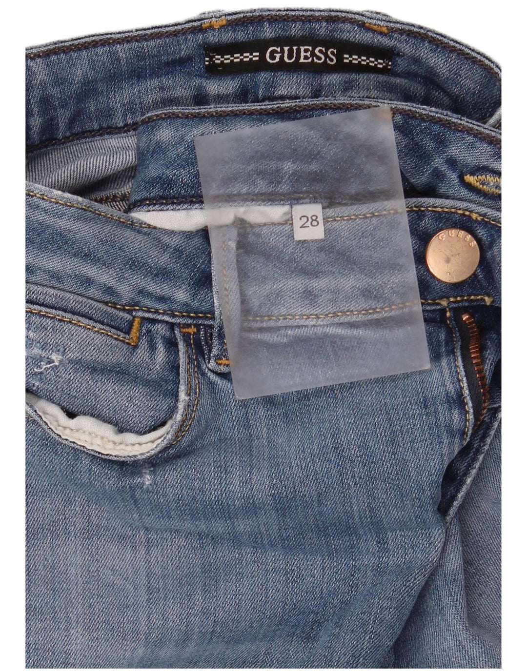 Guess Jean Jegging Femme W28 L30 Bleu