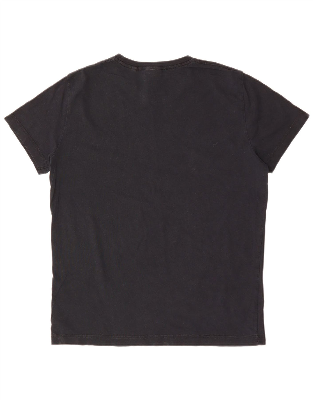 GANT T-Shirt Homme Bleu Marine Moyen Coton