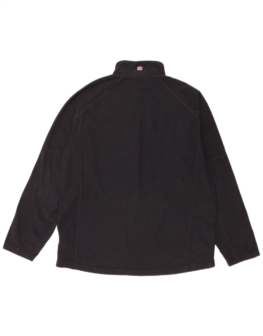 Berghaus Pull polaire à col zippé pour homme 2XL Noir Polyester