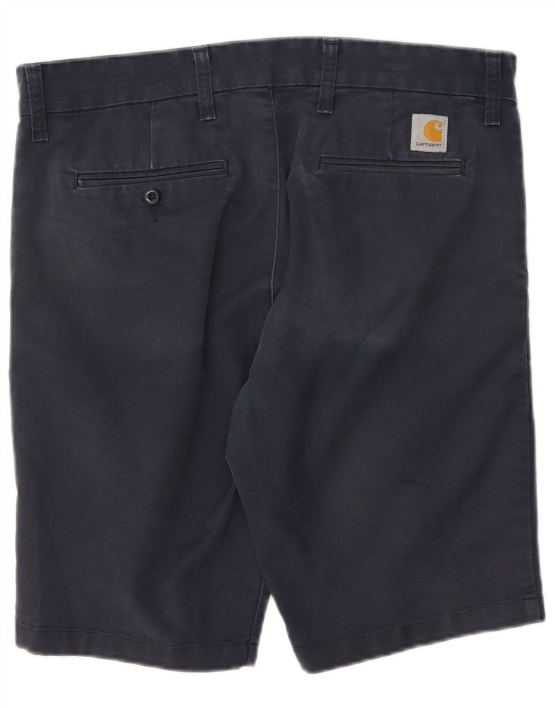 Carhartt Short Chino Homme W33 Bleu Marine Moyen Coton