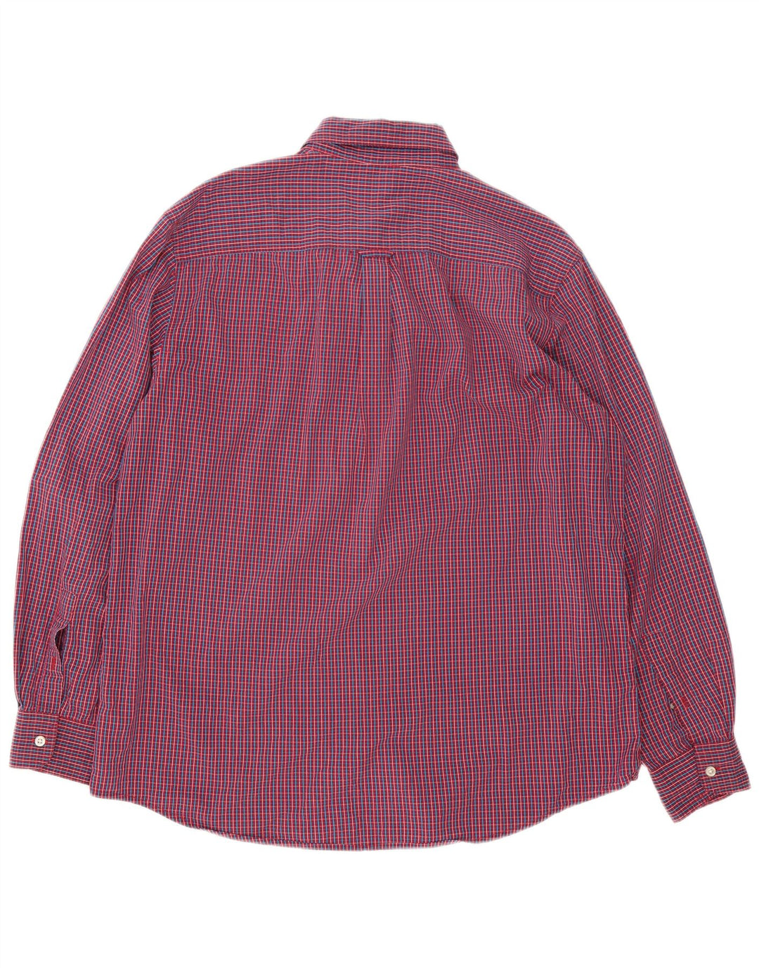 Chaps Chemise Homme Grand Rouge Vichy Coton