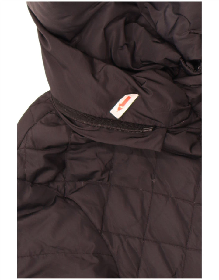 Marella Manteau rembourré sport pour femme UK 14 Large Noir Polyamide