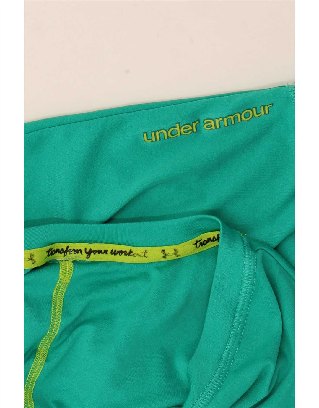 Under Armour T-Shirt Femme UK 12 Vert Moyen
