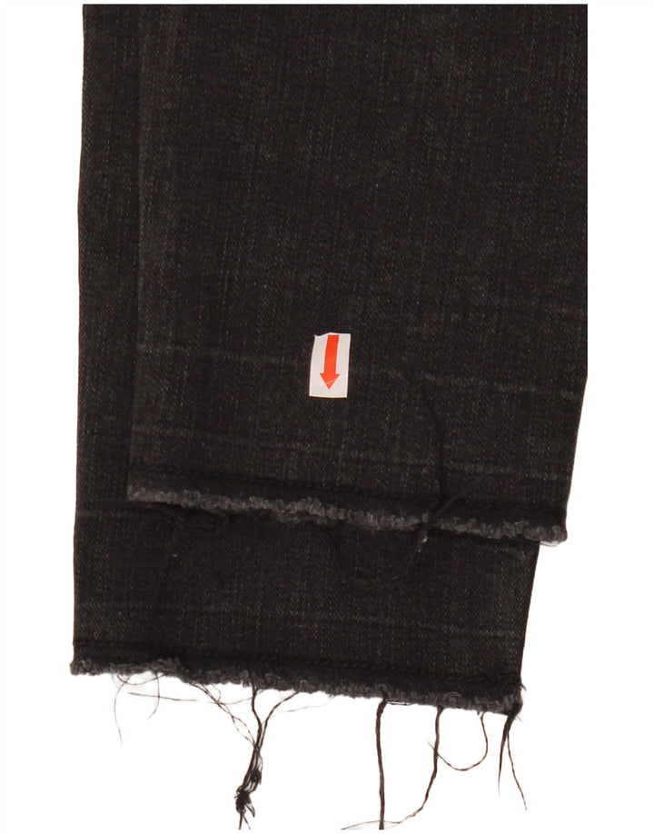 Jean skinny ZARA femme EU 38 petit W28 L26 coton noir