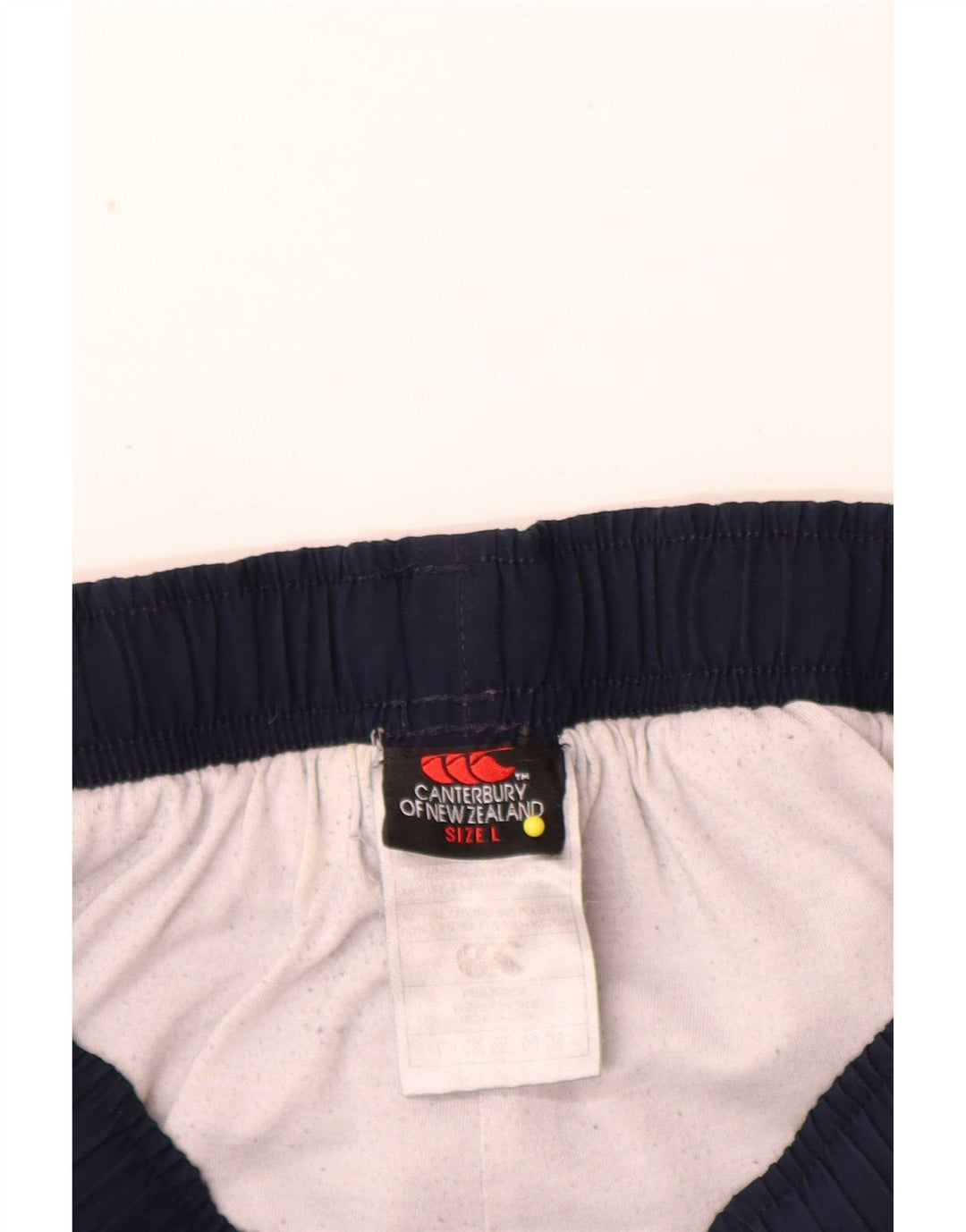Canterbury Pantalon Coupe-Vent Graphique Homme Large Bleu Marine Polyester