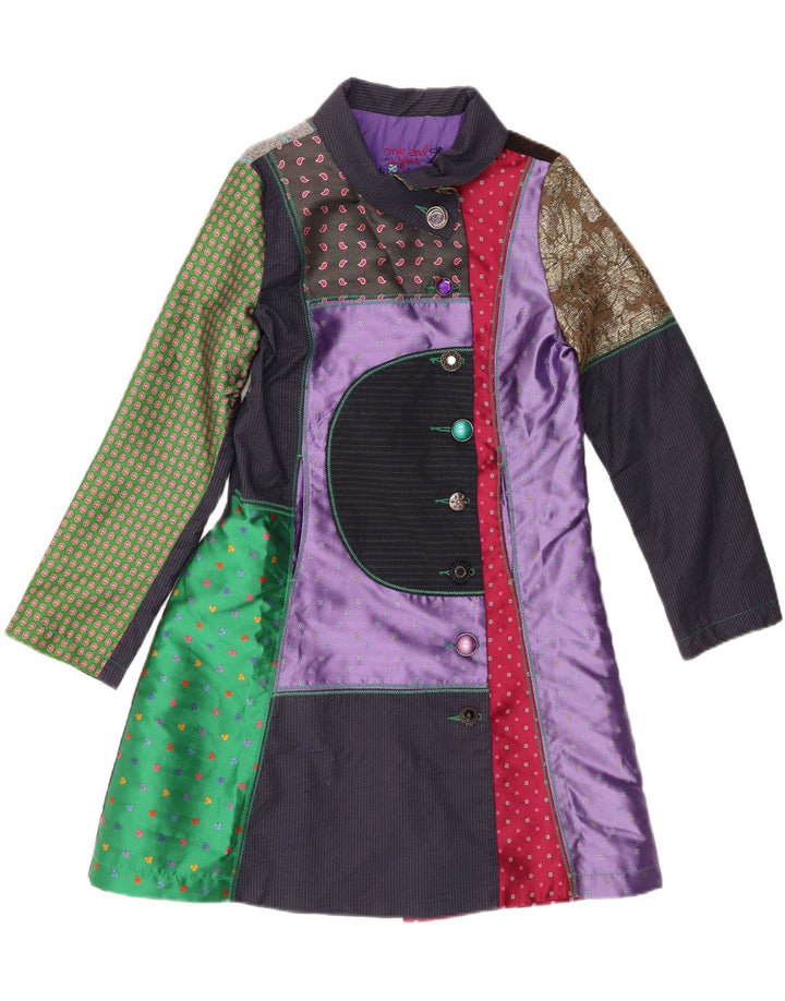 Desigual Manteau Femme EU 44 XL Multicolore Patchwork Polyester
