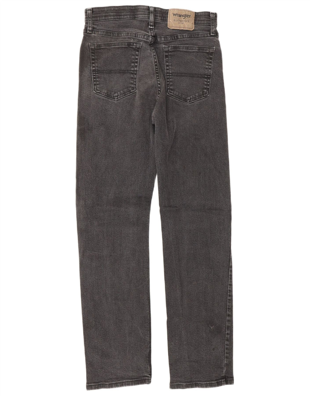 Wrangler Jean droit homme W28 L30 gris coton