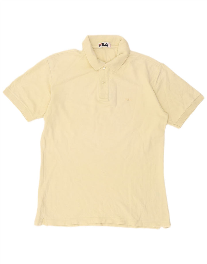 Fila Polo Homme IT 50 Large Jaune