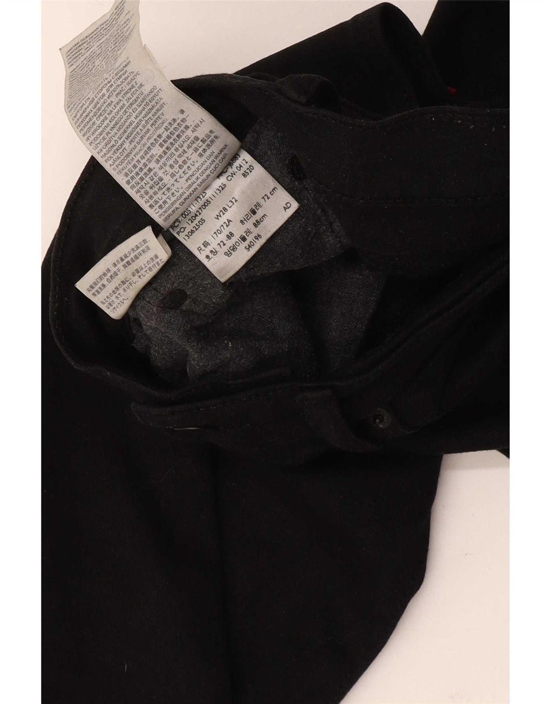 Levi's Jean Slim 511 Homme W28 L32 Noir Coton