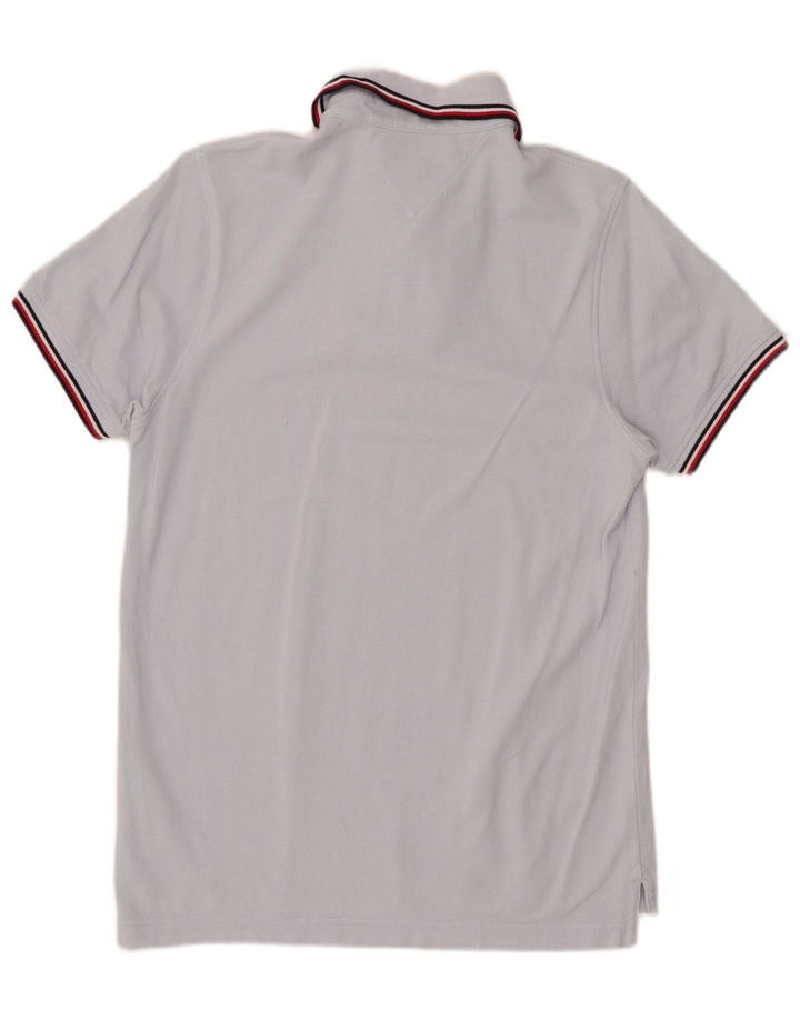 TOMMY HILFIGER Polo Slim Fit Homme Petit Bleu Coton