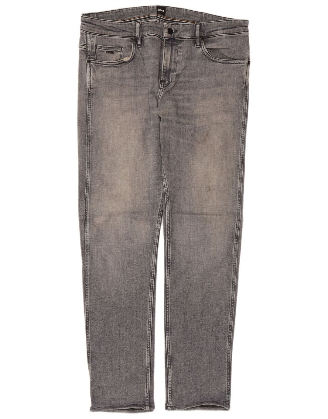 Hugo Boss Jean Slim Delaware W34 L30 Homme Bleu Coton