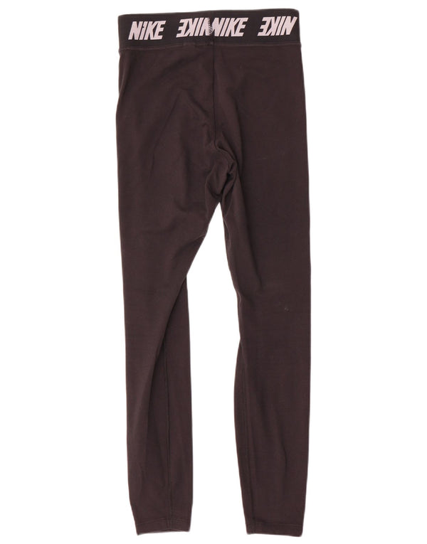 Nike Legging graphique pour femme UK 8 Small Noir