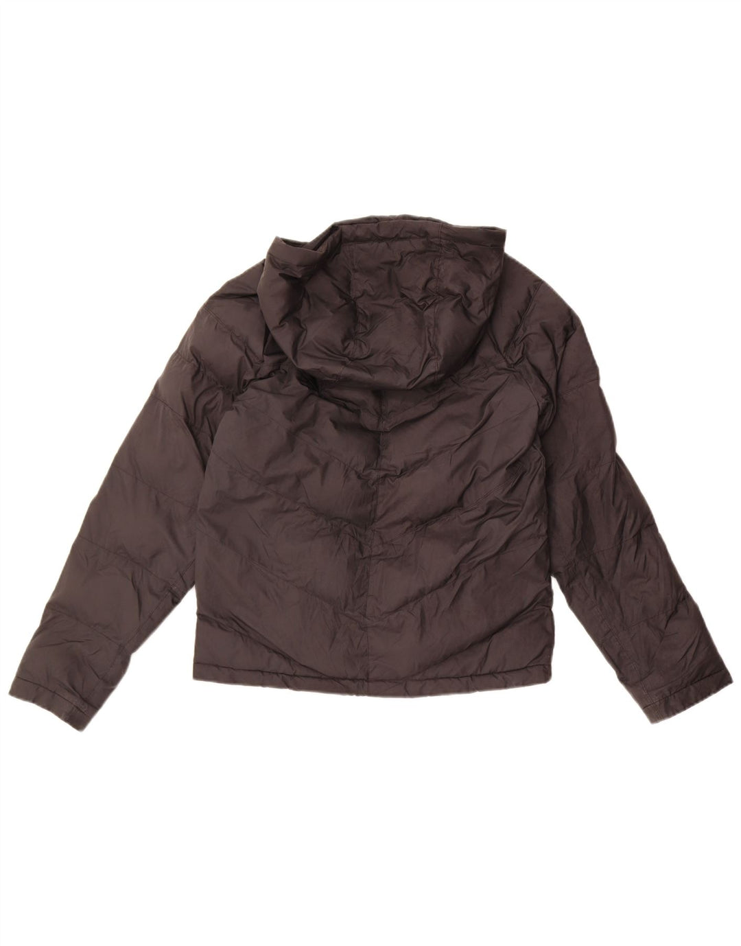 Nike Veste matelassée à capuche pour garçon 12-13 ans Large Noir Polyester