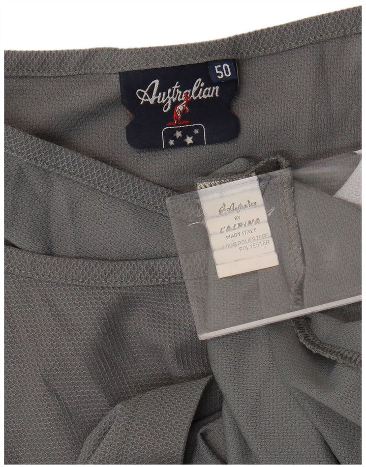 AUSTRALIAN L'ALPINA Débardeur Homme IT 50 Gris Moyen Colourblock Polyester