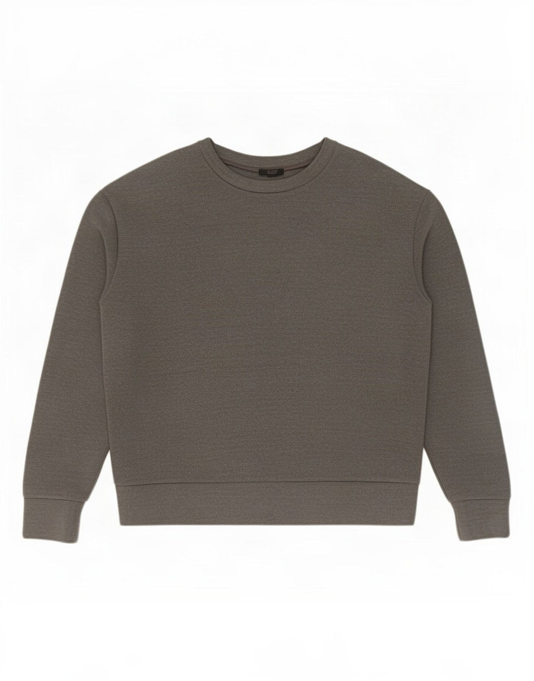 Cos Sweat-Shirt Homme Gris Moyen Moucheté Polyester