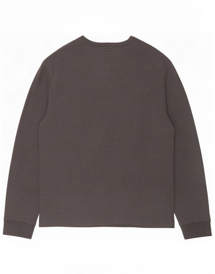 Gap Haut Manches Longues Homme Gris Moyen Coton