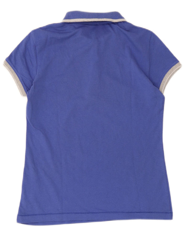 Champion Polo Heritage Fit pour femme UK 12 Bleu moyen Colourblock