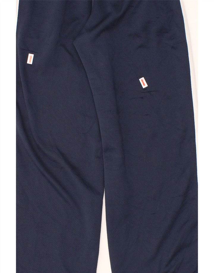 NIKE Boys Tracksuit Trousers 10-11 Years Medium Navy Blue Colourblock Vintage Nike and Second-Hand Nike from Messina Hembry 