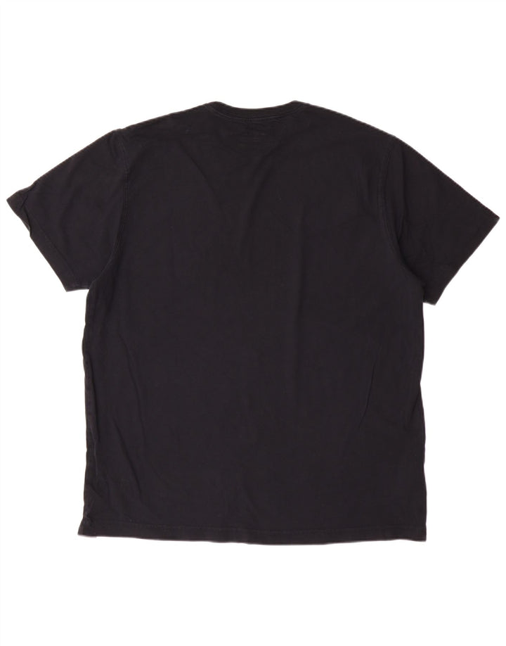 EDDIE BAUER T-Shirt Homme Haut Large Coton Noir