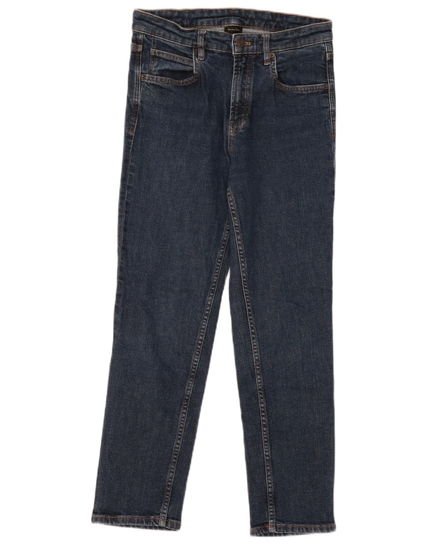 Massimo Dutti Jean slim pour femme EU 38 Small W28 L26 Bleu marine