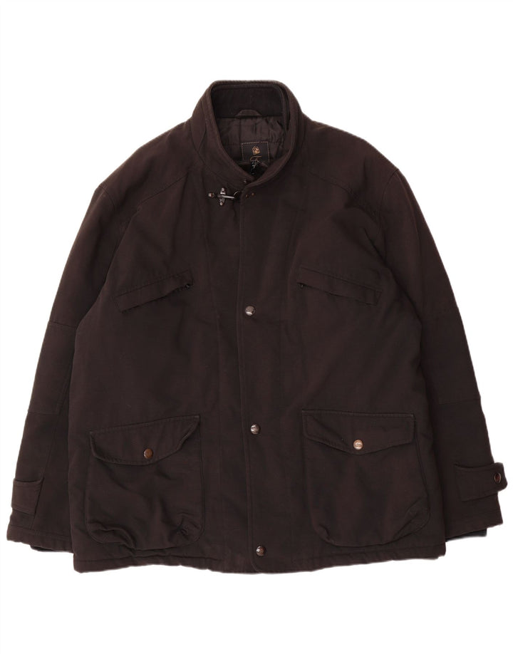 FAY Veste utilitaire pour homme UK 40 Large Noir Coton