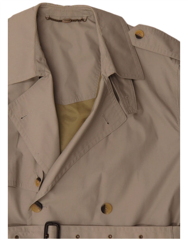 Jupiter Trench Femme UK 14 Grand Coton Beige