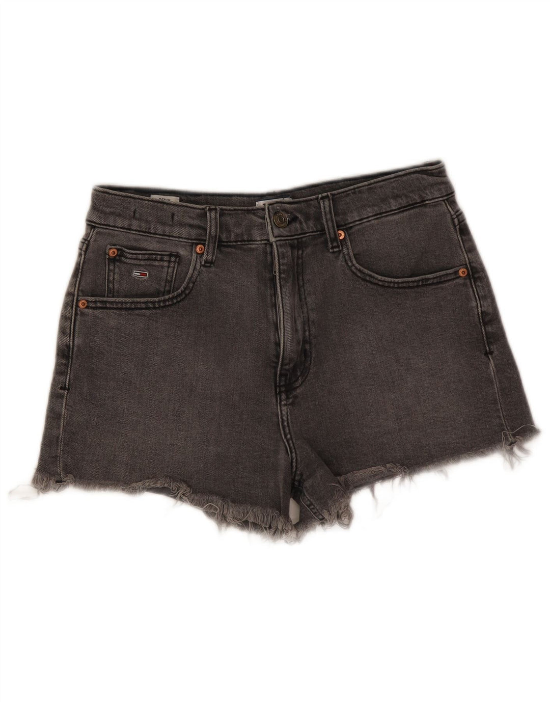 Tommy Hilfiger Short en jean W27 pour femme en coton gris petit
