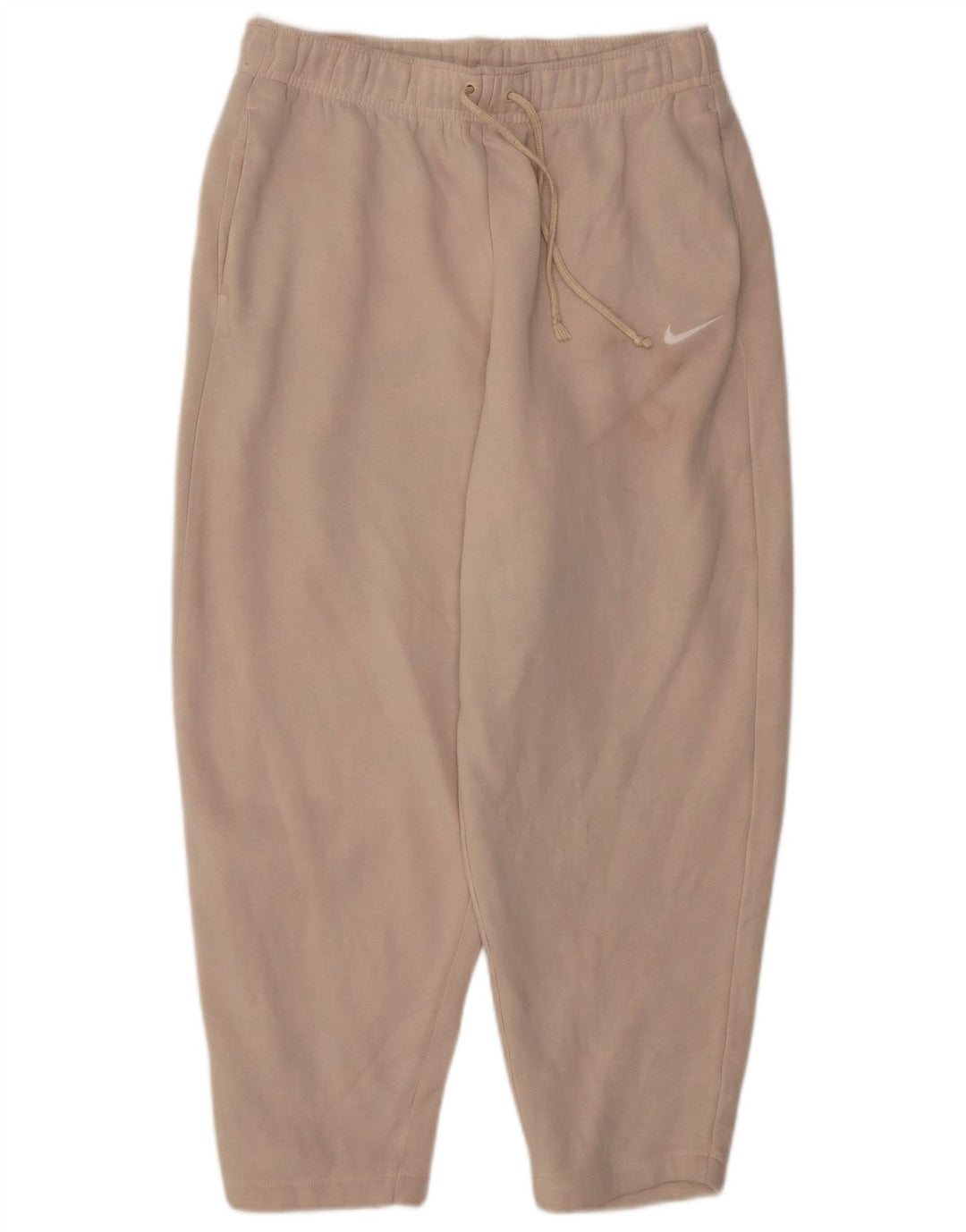 Nike Pantalon de survêtement pour femme UK 14 Coton beige moyen