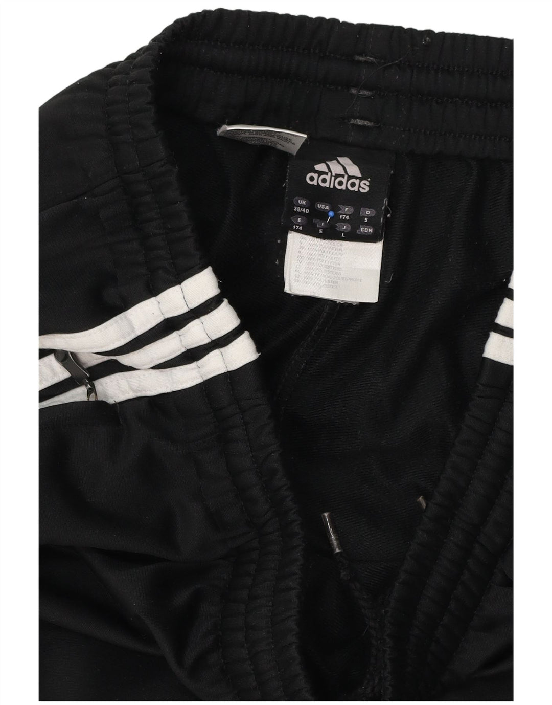 Adidas Pantalon de survêtement pour homme Pantalon de jogging Noir moyen Polyester