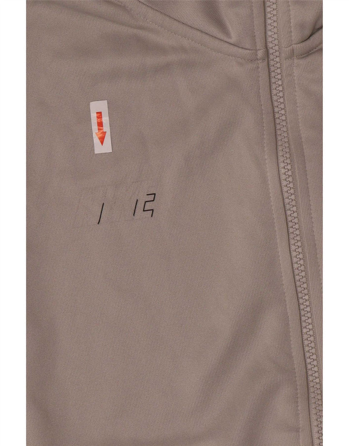 Nike Hommes Survêtement Top Veste Gris Moyen Colorblock Polyester