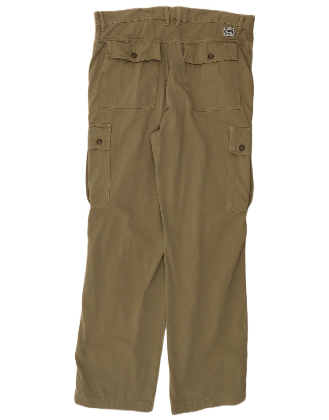 CARRERA Pantalon Cargo Droit Homme IT 54 2XL W36 L31 Kaki Coton