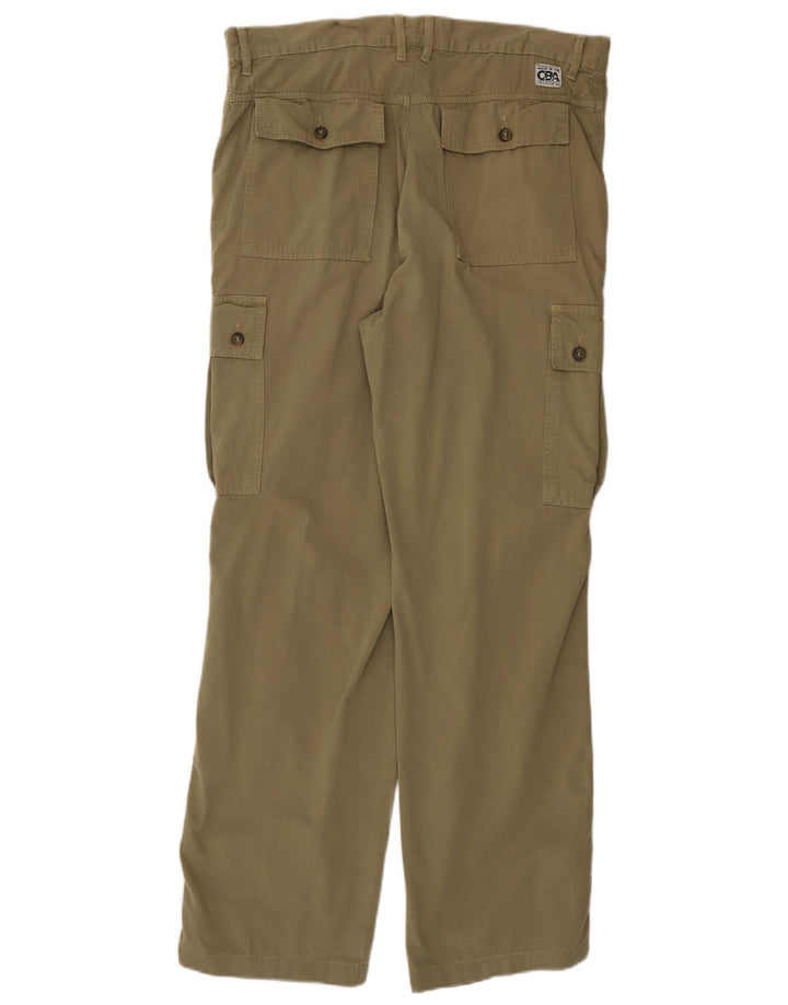 CARRERA Pantalon Cargo Droit Homme IT 54 2XL W36 L31 Kaki Coton