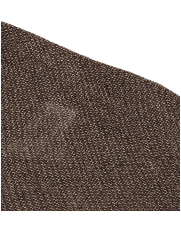 Massimo Dutti Cardigan surdimensionné à manches 3/4 pour femme UK 10 Petit Gris