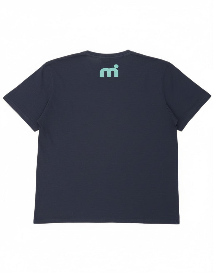 Mistral T-Shirt Graphique Homme Top 2XL Bleu Marine