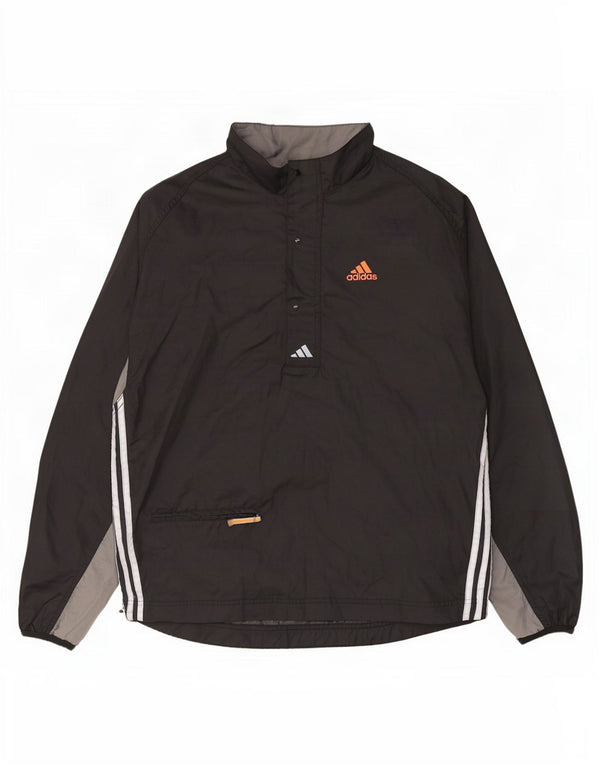 Adidas Haut de survêtement pour homme Coupe ample UK 40/42 Noir moyen
