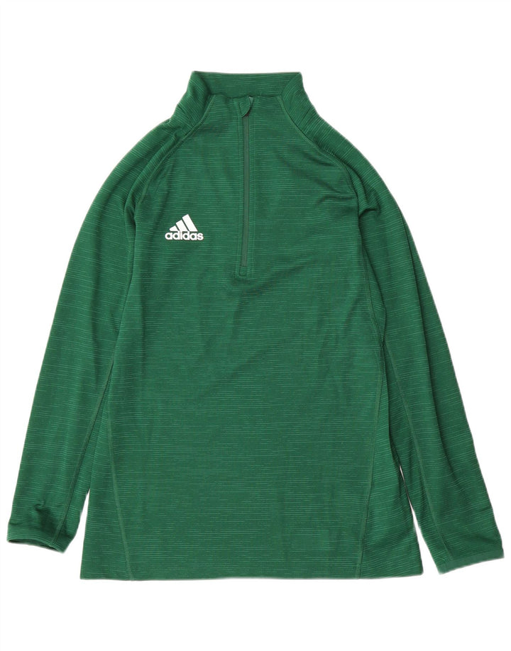 ADIDAS Haut de survêtement Aeroready pour femme UK 8/10 Petit Vert